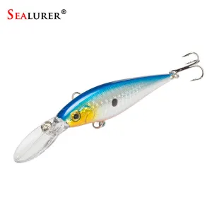 Brand Quality Floating Fishing Minnow Lures 10 Colors 11cm/10g Plastic Fly Pesca Wobbler Hard Bait Crankbait 1pcs/lot